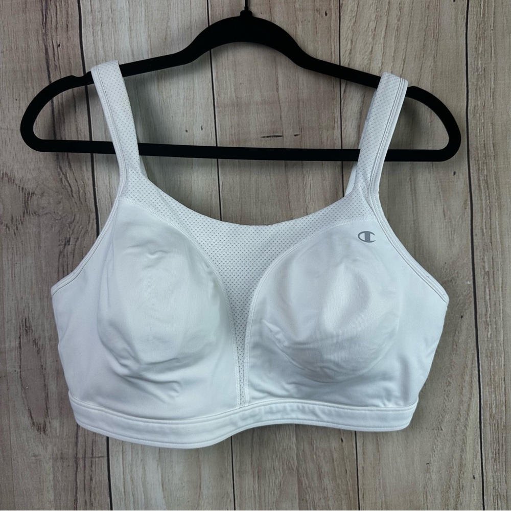 Champion Women's Classic White Sports Bra